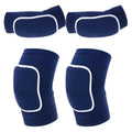 Obmwang Volleyball Knee Pads And Volleyball Arm Pads Set For Kids Youth Volleyball Yoga Dance Football Basketball Running, Large