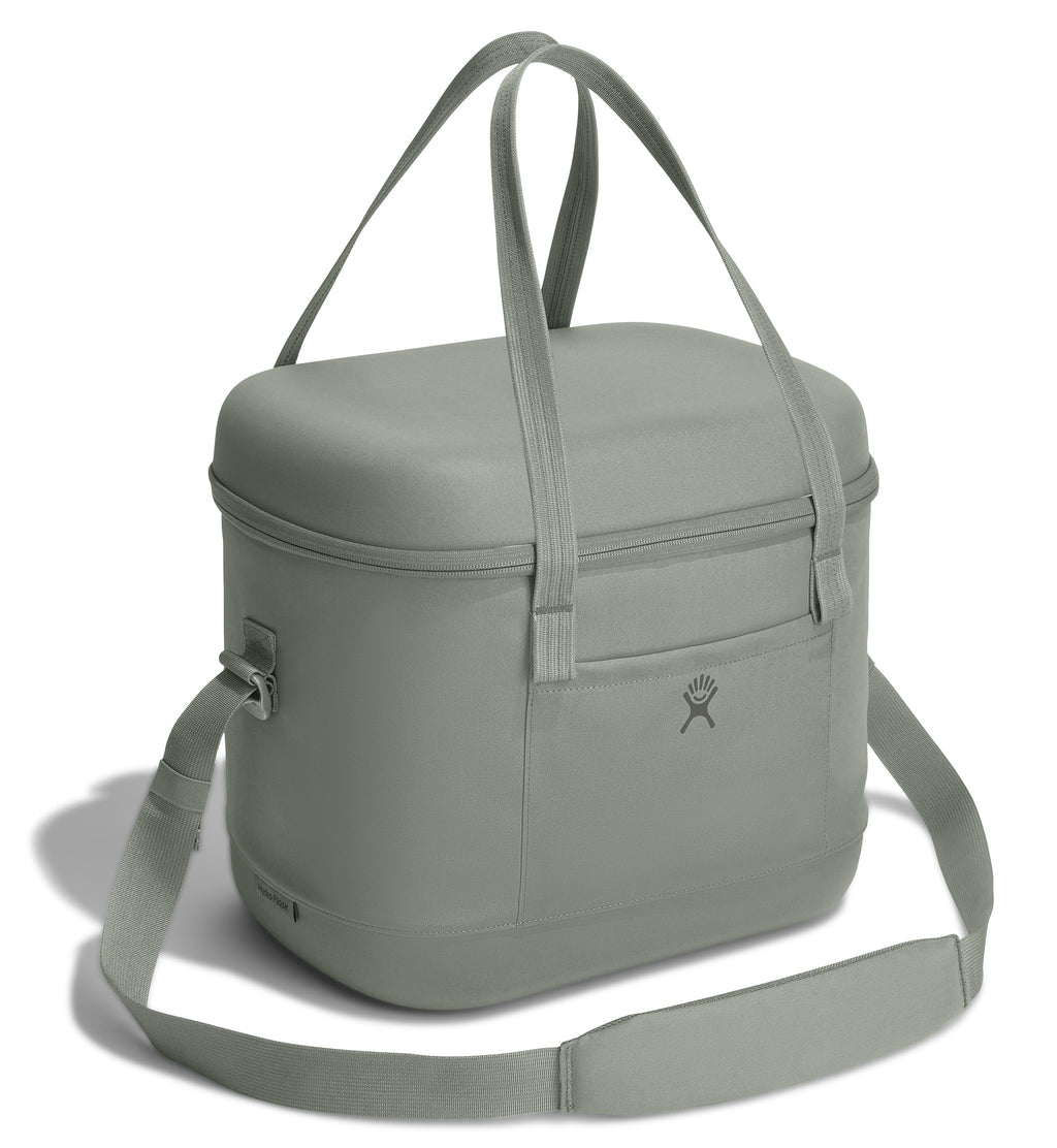 Hydro Flask Cooler Bag - Insulated Portable Soft Cooler - 20 L Capacity in Agave Green