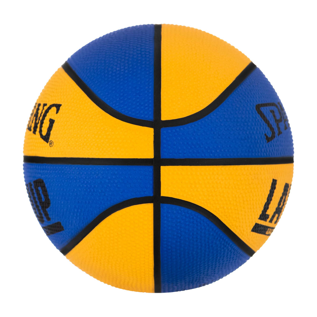 Spalding Lay-Up Mini Outdoor Blue/Orange Basketball 22