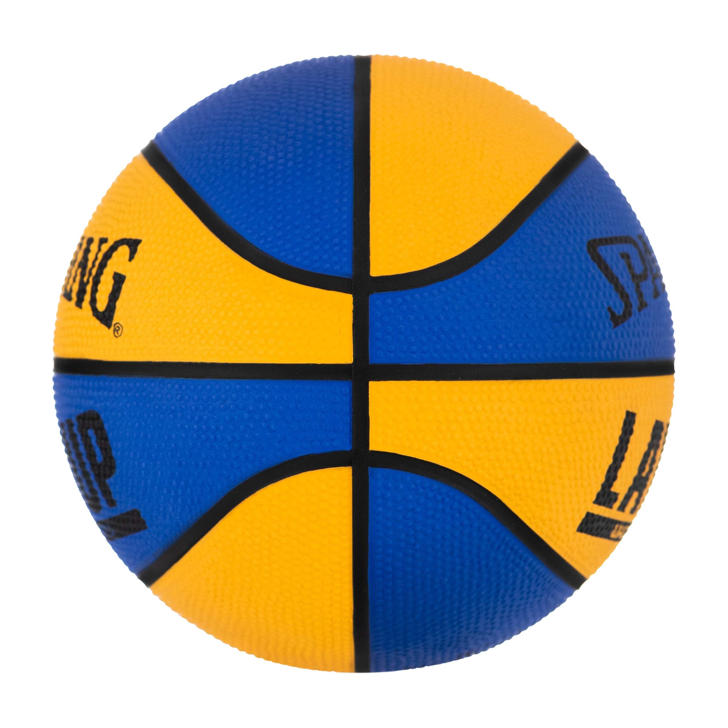 Spalding Lay-Up Mini Outdoor Blue/Orange Basketball 22