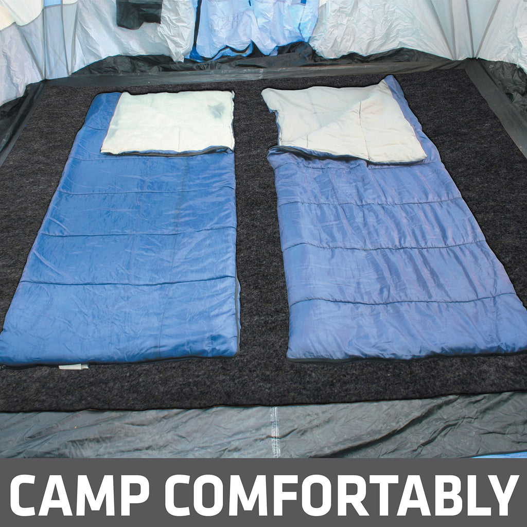 Drymate Tent Carpet Mat, Protective Waterproof Liner Keeps You Warm & Dry, Camping Floor Rug Accessory (74'' X 84''), Durable, L