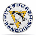 Rico Industries Nhl Pittsburgh Penguins Retro Shape Cut Pennant - Home And Living Room D  Cor - Soft Felt Ez To Hang