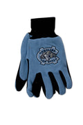 NCAA North Carolina Tar Heels Two-Tone Gloves, Blue