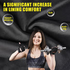 HOZMOZ Ventilated Weight Lifting Gloves, Thick Padded Workout Gym Gloves with Full Palm Protection & Grip & Shock Absorption for
