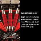 Viper Sure Grip Soft Tip Darts, Red, 18 Grams