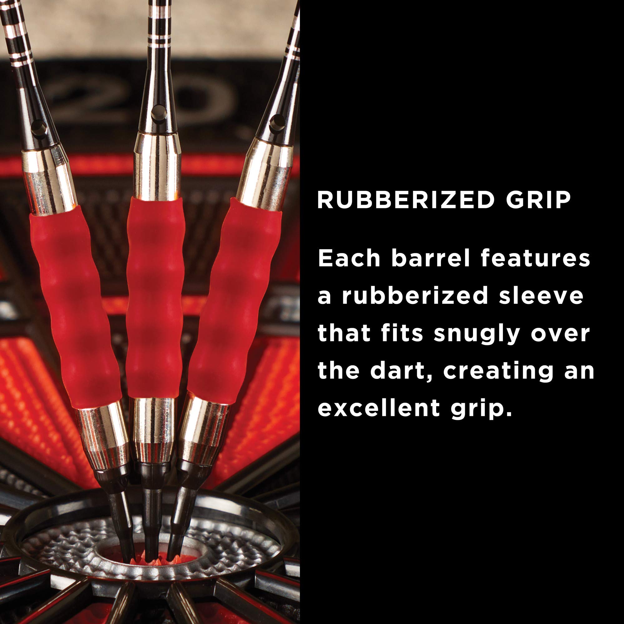 Viper Sure Grip Soft Tip Darts, Red, 18 Grams