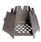 Vargo Hexagon Backpacking Wood Stove - Stainless Steel Camping Stove For Outdoor Cooking And Survival