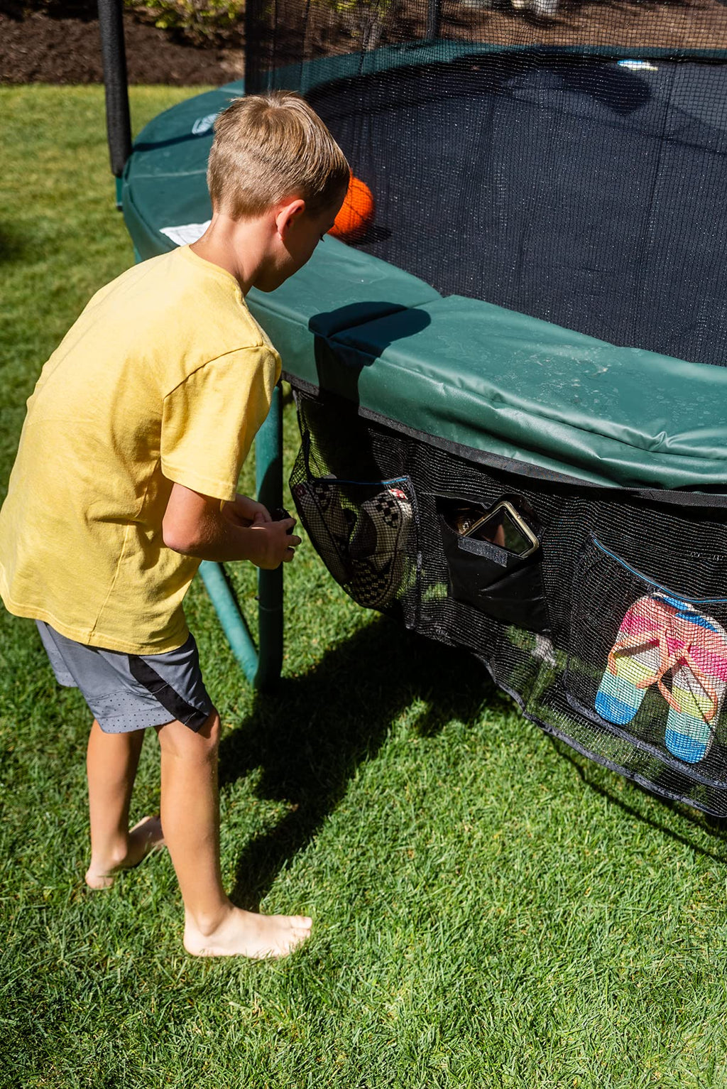 Trampoline Pro Trampoline Shoe Bag With Waterproof Tech Pouch