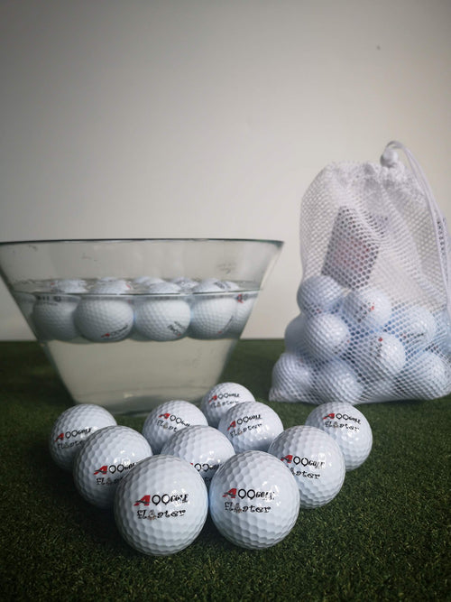 A99 Golf Floating Balls Floater Practice Aid Water Golf Range Pool Pond Balls Water Fun With Golf W/Carry Bag (White 48Pcs)
