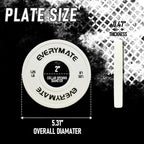 Everymate Change Weight Plates 1.25Lb Fractional Plate Olympic Bumper Plates For Cross Training And Olympic Weightlifting, 1.25L