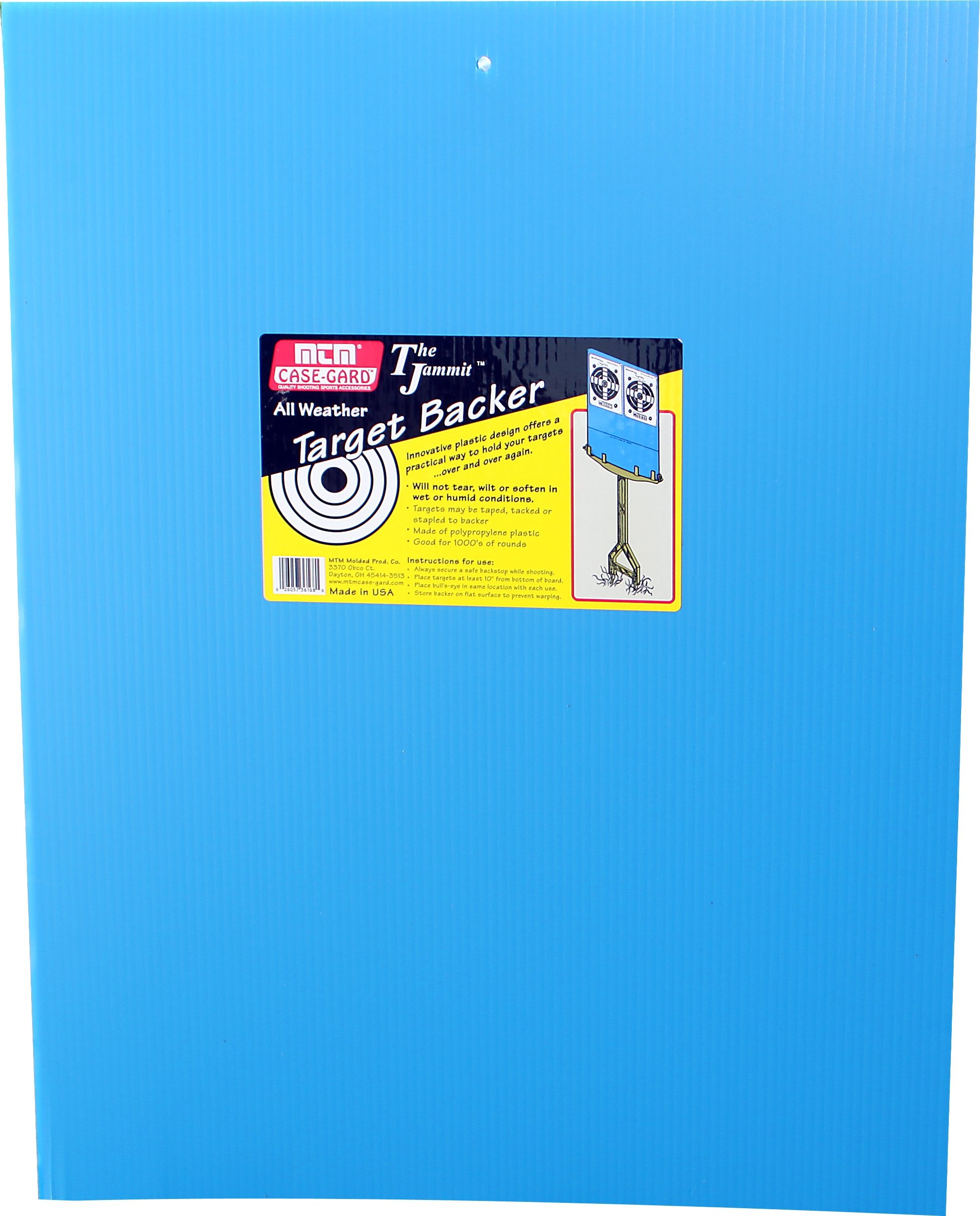 MTM TB20 All Weather Target Backer 17.5x23, Blue