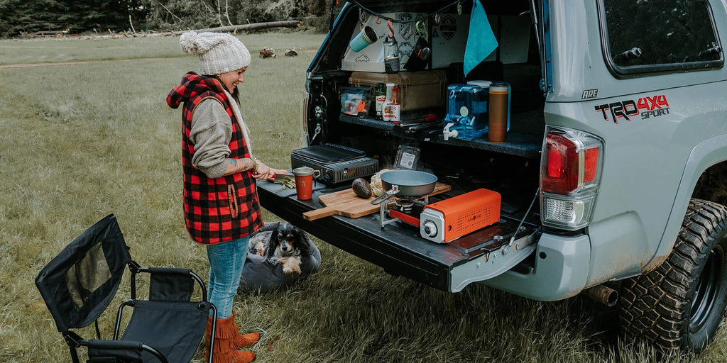 Gasone Gs-8300 - Camp Stove Compact Butane Stove With Carrying Case - Foldable Portable Stove