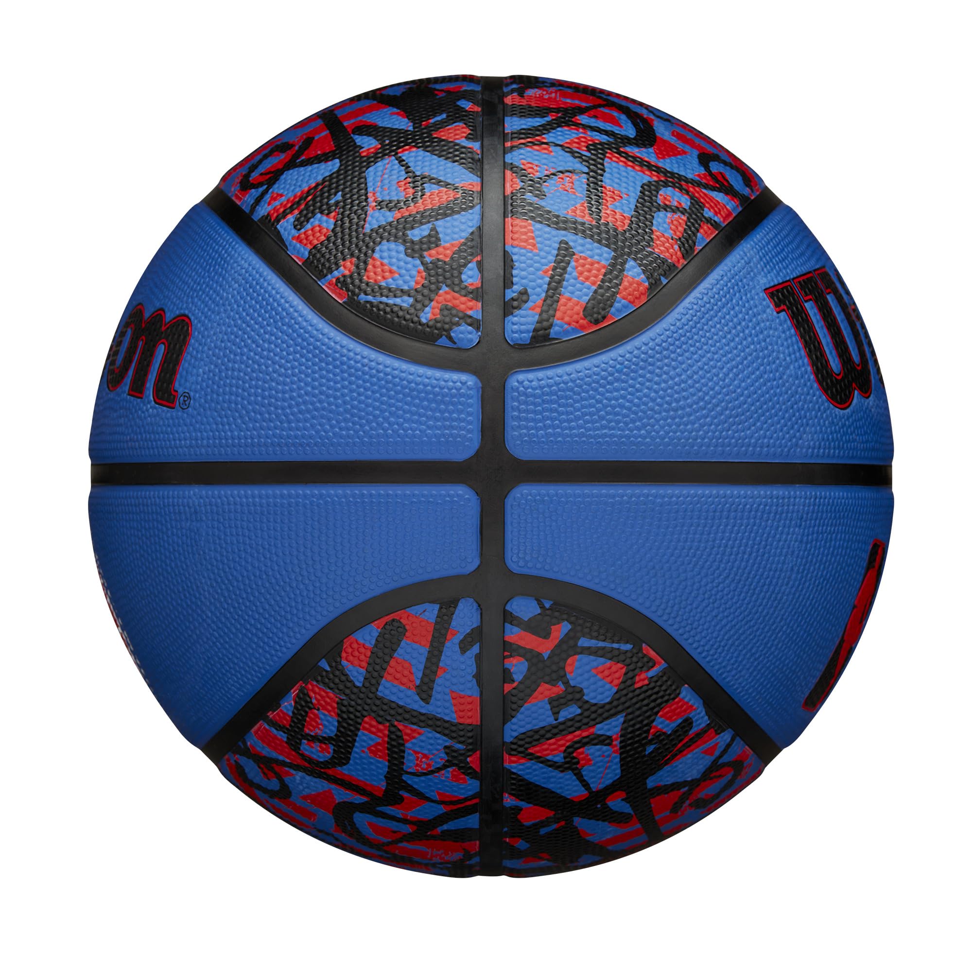 Wilson Nba Team Graffiti Basketball - Detroit Pistons, Size 7-29.5''
