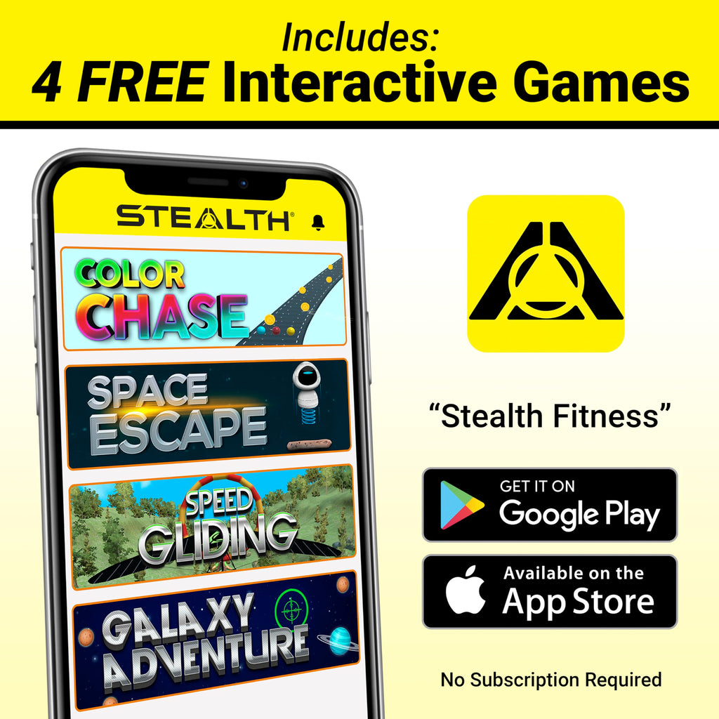 Stealth Abs + Plank Core Trainer - Get Strong Sexy Abs And Lean Core Playing Games On Your Phone, Free Ios/Android App, 4 Free M