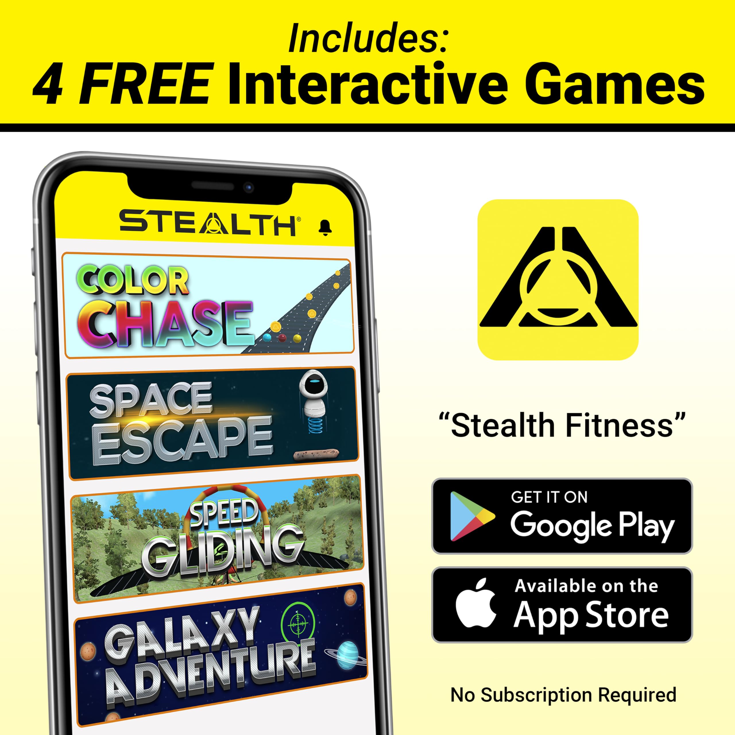 Stealth Abs + Plank Core Trainer - Get Strong Sexy Abs And Lean Core Playing Games On Your Phone, Free Ios/Android App, 4 Free M