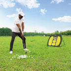 Podiumax Pop Up Golf Chipping Net, Indoor/Outdoor Golfing Target Net For Accuracy And Swing Practice