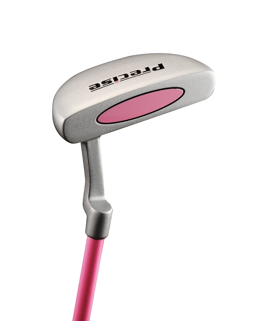 Distinctive Girls Pink Junior Golf Club Set For Age 3 To 5 ( Height 3' To 3'8'' ), Left Handed Only, Set Includes: Driver, Hybri