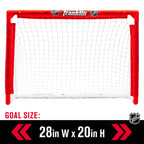 Franklin Sports Nhl S Mini Hockey Set - Includes 1 Knee Hockey Goal - 2 Mini Hockey Sticks + 2 Foam Balls - Indoor Mini Hockey G