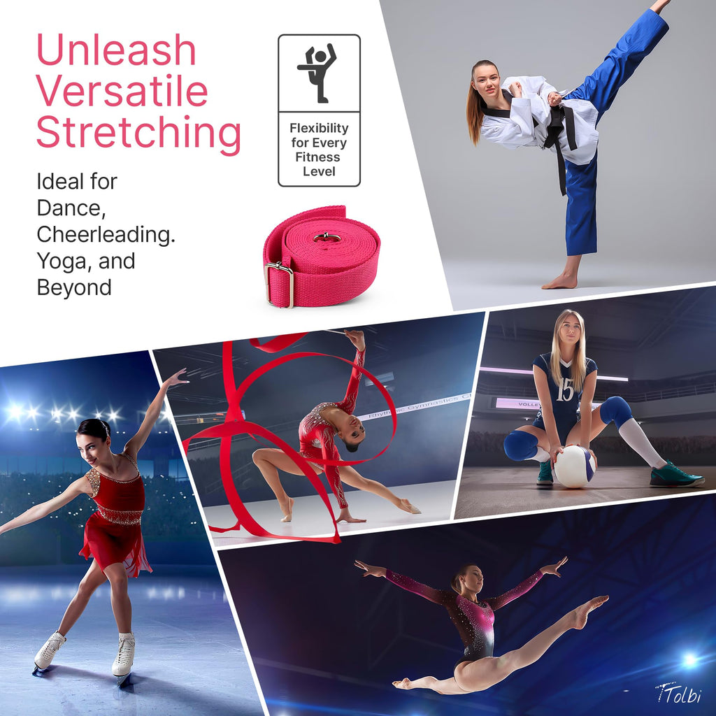 Ttolbi Door Leg Stretcher Gift: Stretching With Leg Flexibility Trainer, Dance Equipment: Splits Trainer Bands For Stretching In