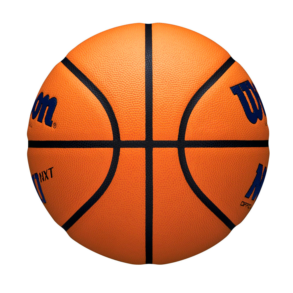 Wilson Ncaa Evo Nxt Official Indoor Game Basketball - Navy/Orange, Size 7-29.5''