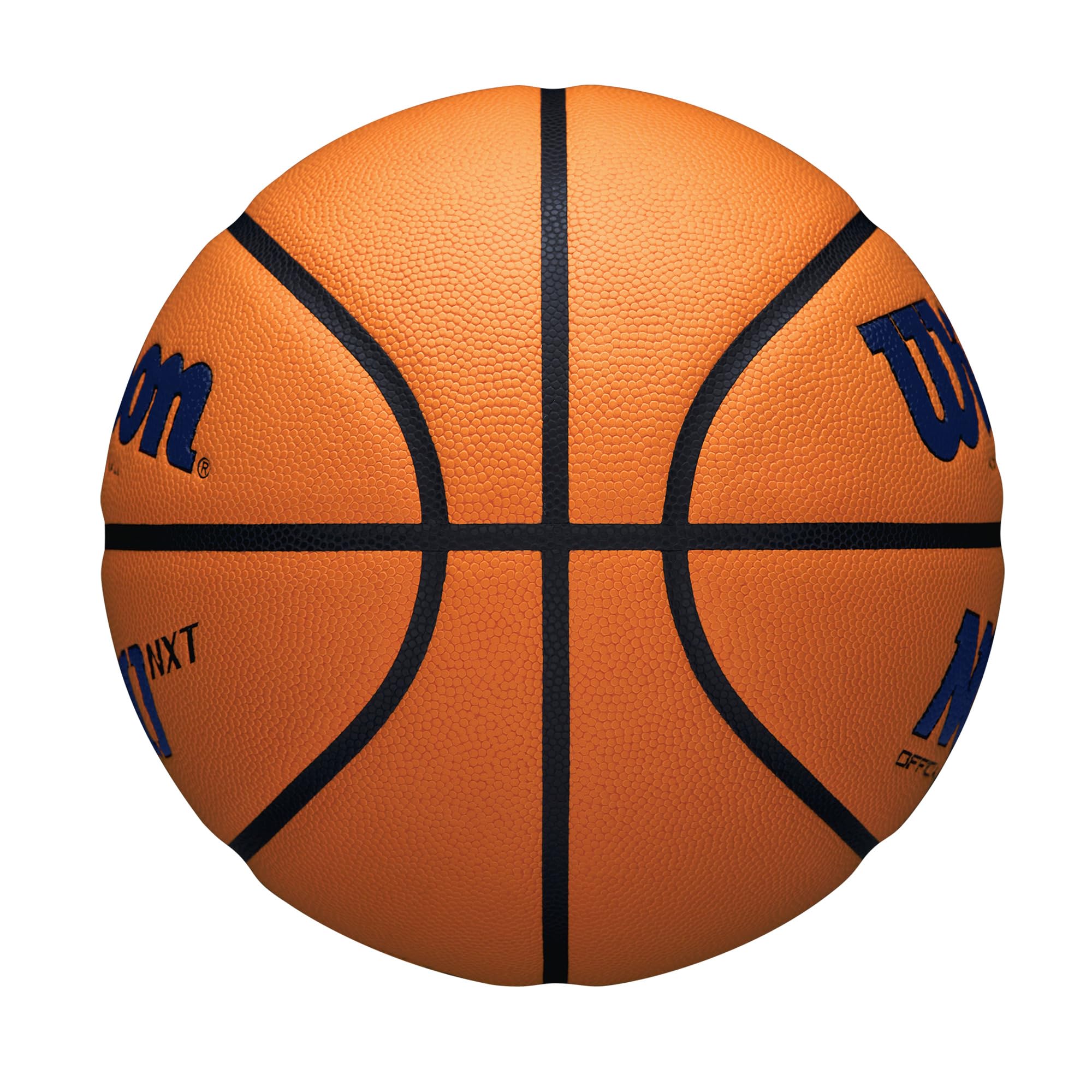 Wilson Ncaa Evo Nxt Official Indoor Game Basketball - Navy/Orange, Size 7-29.5''
