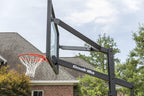 Goalrilla Basketball Hoops with Tempered Glass Basketball Goal Backboard, Black Anodized Frame, and In-ground Anchor System
