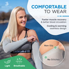 Sportstrail Cooling Arm Sleeves For Men & Women - Breathable, Moisture-Wicking Arm Sleeves For Women, Men & Kids