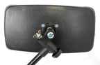 Attwood 13066-7 Universal Adjustable Clamp-On Water Ski Rear View Boat Mirror, Black