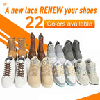 Vsudo Upgrade 43 Double Layer Weave Flat Shoelaces, 516 Wide Flat Shoe Laces For Adults  Kids Sneakers Or Athletic Shoes 1Pair-Y