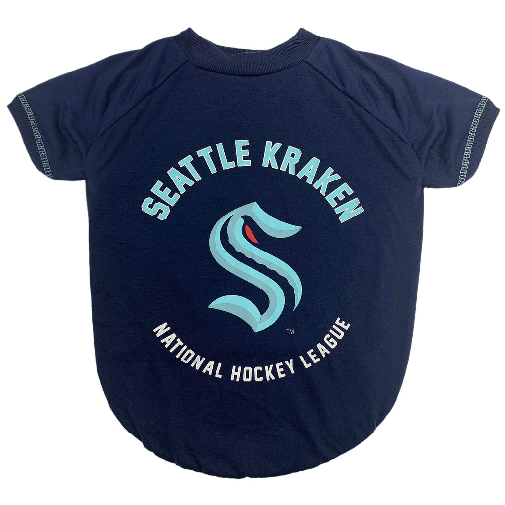 Pets First Dog Tee Shirt Nhl Seattle Kraken Pet T-Shirt For Dogs  Cats, Size: Medium Wrinkle-Free, Soft  Comfortable, Durable  W