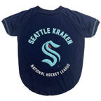 Pets First Dog Tee Shirt Nhl Seattle Kraken Pet T-Shirt For Dogs  Cats, Size: Medium Wrinkle-Free, Soft  Comfortable, Durable  W