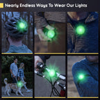Everbeam E100 Led Safety Lights For Walking At Night - Waterproof Bike Led Light Excellent For Runners, Cycling, Dog Walking, Ka