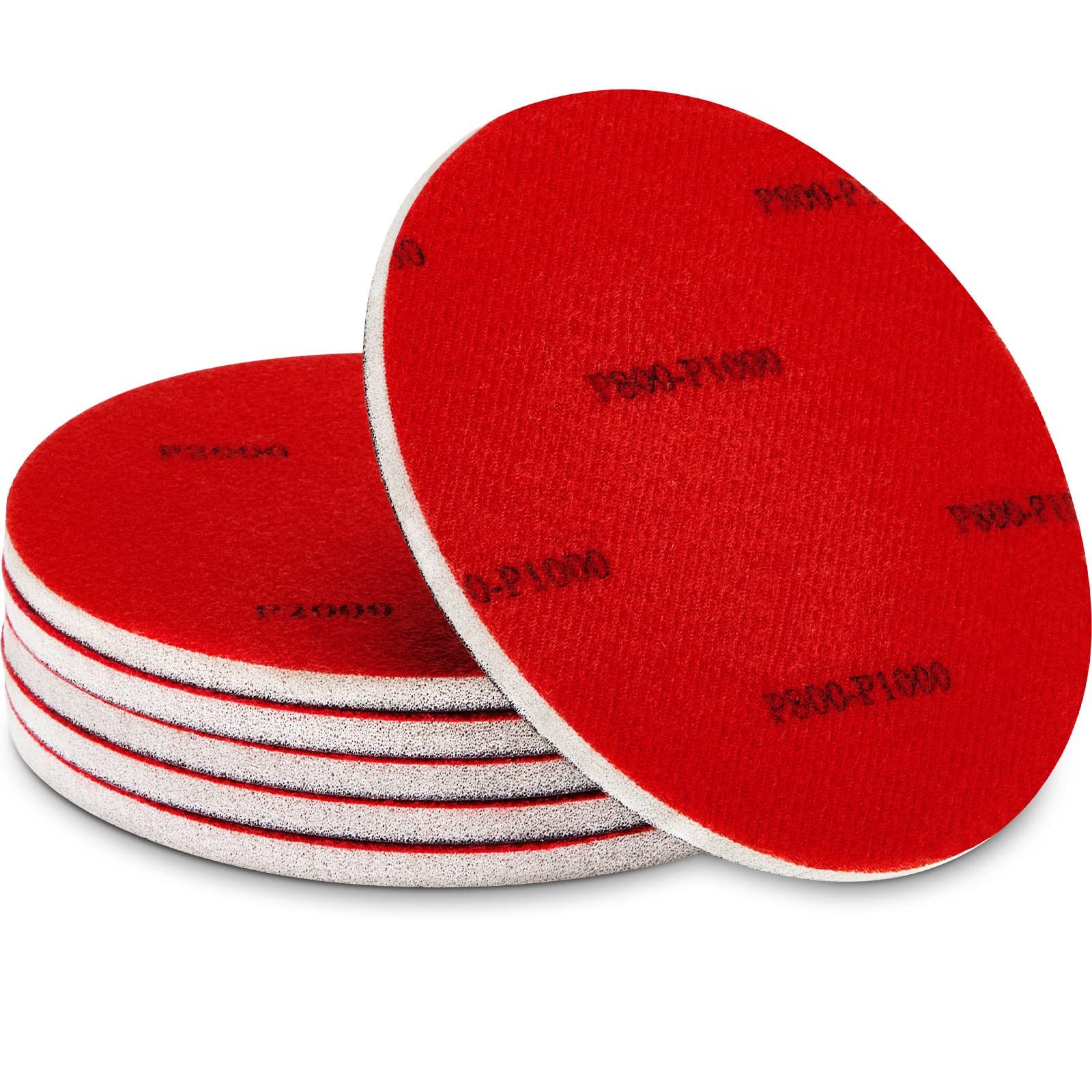 6 Pieces Bowling Sanding Pads Bowling Accessories Bowling Ball Sanding Kit Resurfacing Polishing Cleaning Kit (1000 Grit)