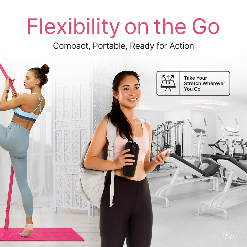 Ttolbi Door Leg Stretcher Gift: Stretching With Leg Flexibility Trainer, Dance Equipment: Splits Trainer Bands For Stretching In