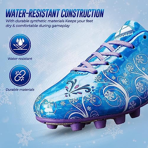 Frost Firm Ground Soccer Shoes -Blue/Purple - Vizari Sports