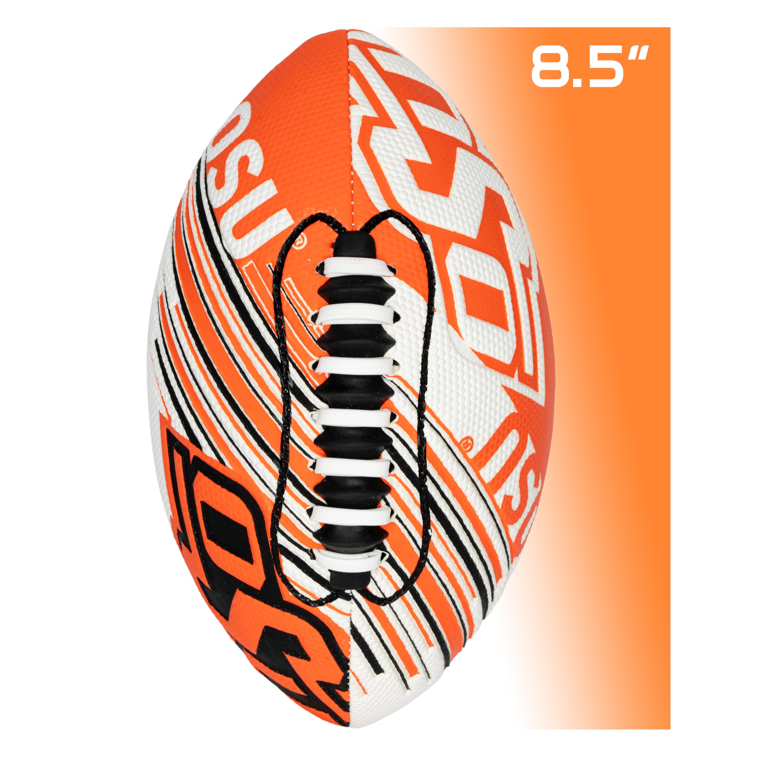 Franklin Sports Oklahoma St. Cowboys Foam Football - Youth Mini Football For Kids - 8.5'' Junior Soft Foam Ball - Spacelace Easy