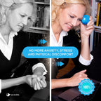 Serenilite Hand Therapy Exercise Stress Ball Bundle, Stress Ball 2.0 With Dynamic Resistance & Grip Strengthening, Therapeutic H