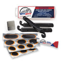 Rocride 16-Pc Inner Tube Patch Bicycle Repair Kit. Also For Inflatable Dinghies, Atvs, Bmx And Motorcycles.