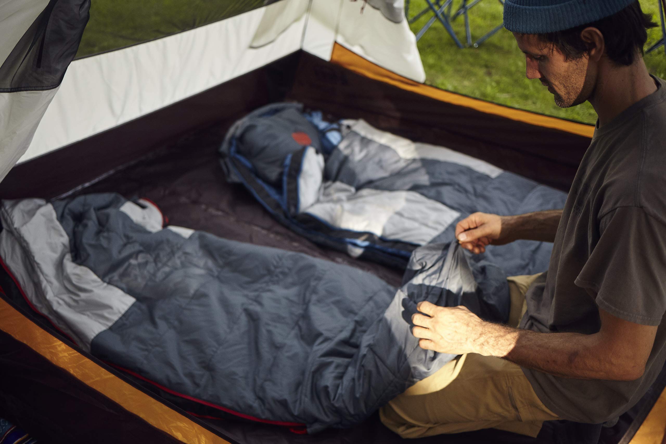 Omnicore Designs Multi Down Mummy Sleeping Bag -10?F / -23.3? With Compression Stuff Sack And Storage Mesh Sack, Reg - Up To 62'