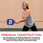 Franklin Sports Nfl New York Giants Pickleball Paddle - Pickleball X - Polypropylene Core, Team Logo - Nfl Official Licensed Pro