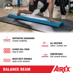 Airex Balance Beam - Exercise Foam Pad Physical Therapy, Gymnastics, Kids, Yoga, Mobility Rehabilitation Stability Mat Strength