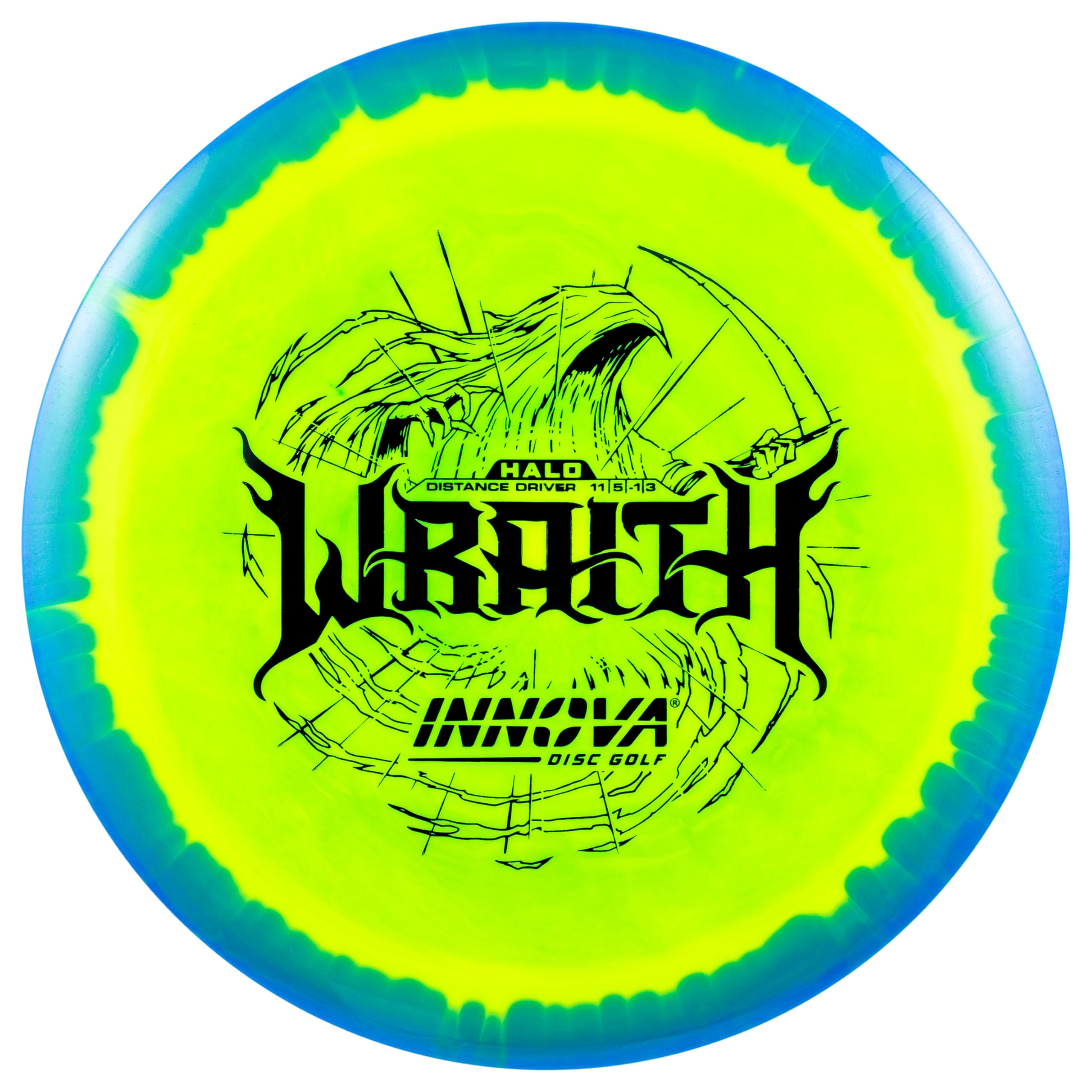 Innova Halo Star Wraith Disc Golf Distance Driver - Long and Fast Disc Golf Driver (Colors Will Vary) (160-164g)