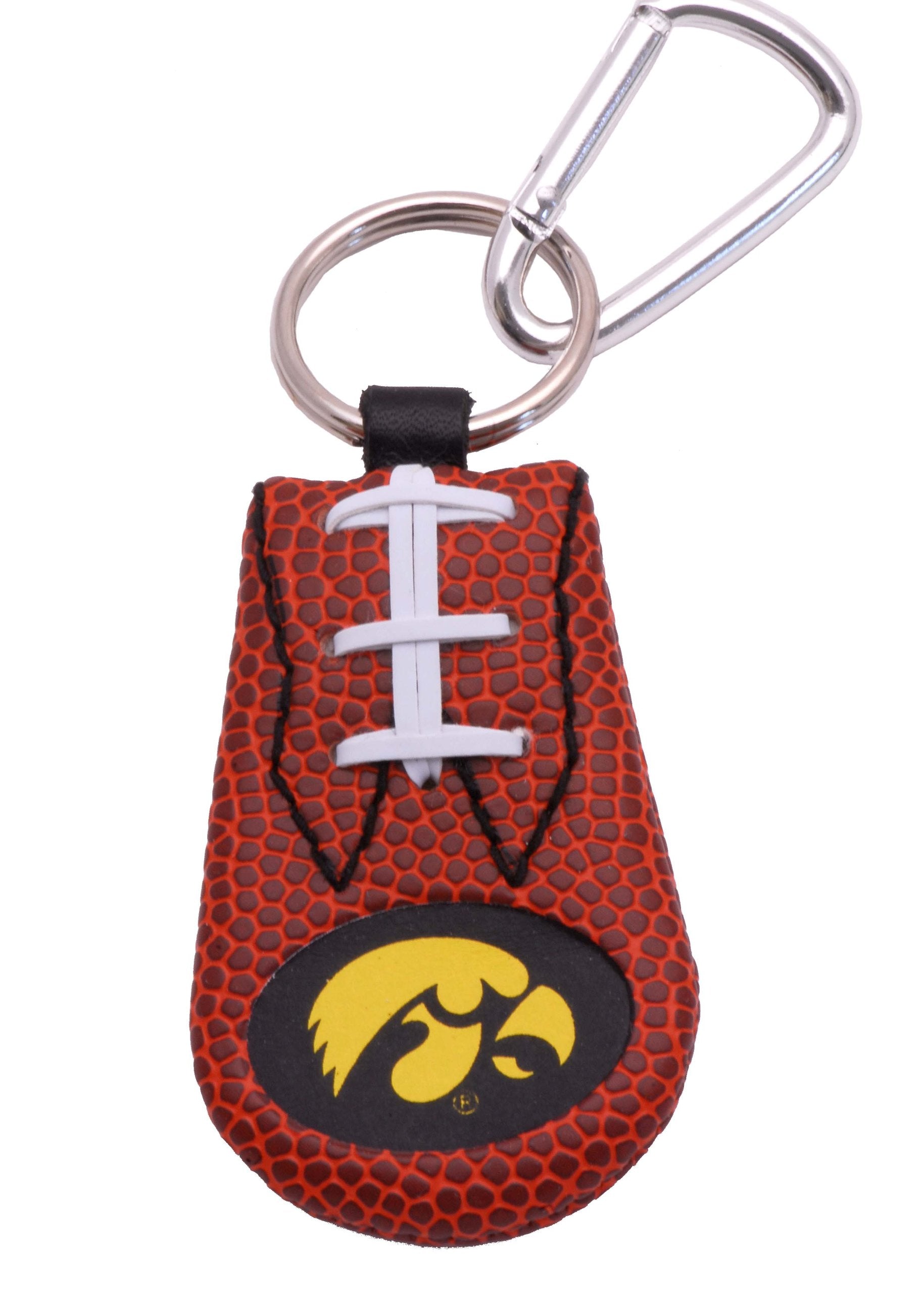 Iowa Hawkeyes Classic Football Keychain