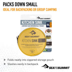 Sea To Summit Collapsible Kitchen Sink, 5 Liter