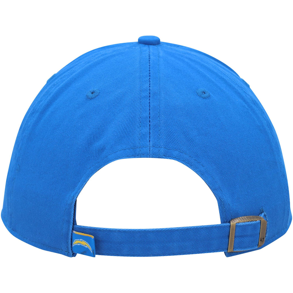 47 Men'S Powder Blue Los Angeles Chargers Pride Clean Up Adjustable Hat