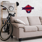 Rico Industries Nhl Washington Capitals Diamond Shape Cut Pennant - Home And Living Room D  Cor - Soft Felt Ez To Hang