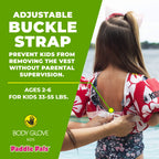 Body Glove Dinosaur Swim Life Jacket Multicolor, Child