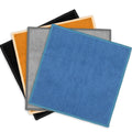 Breling 4 Pcs Bowling Ball Polishing Cloths 10 x 10 Inch Bowling Ball Towel Pad for Cleaning Suede Cleaning Cloth Accessories fo