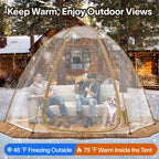 Eighteentek Sports Tent Screen House Room Greenhouse Camping Tent Canopy Gazebos 4-6 Person For Patios Large Oversize Weatherpro