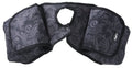 Tough 1 Nylon Horn Bag in Prints, Tooled Leather Black